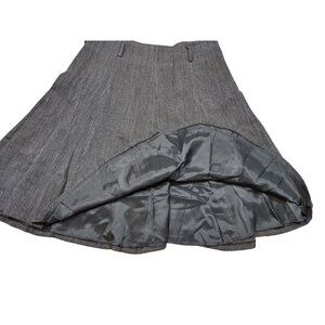 Grace Elements Dark Academia Full Skirt Micro Print Lined Side Zip Womens 14